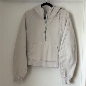Scuba Oversized Half-Zip Hoodie